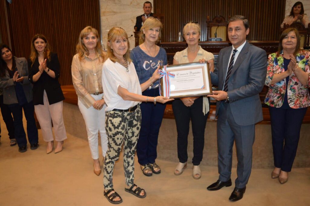 Reconocimiento a Lidia Esther “Nene” Grana de Manfredi