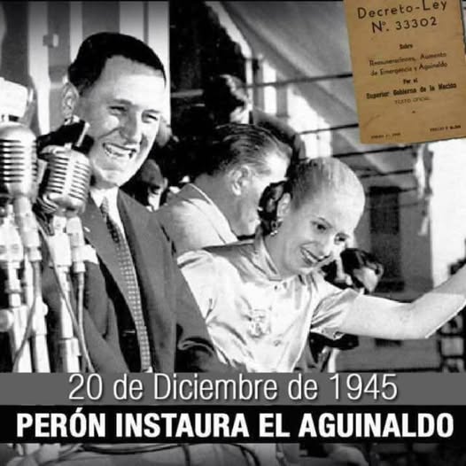 Historia del aguinaldo, la medida impulsada por Perón que cambió los ingresos de los trabajadores