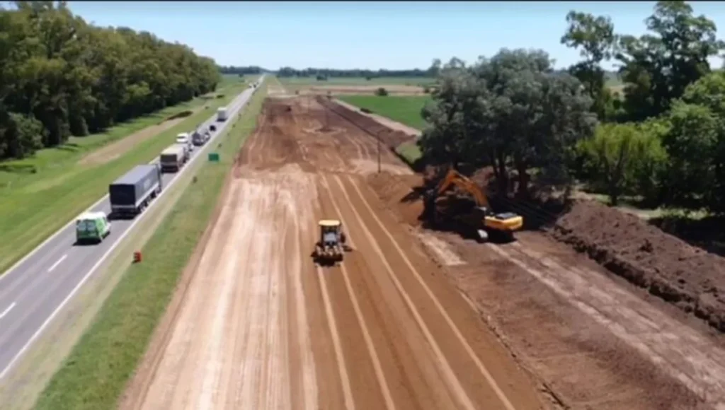 Vialidad Nacional retomó las obras de la Autopista de la Ruta Nacional 5