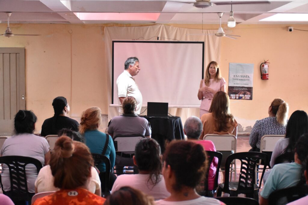 Presentaron en el Penal de Mujeres N°2 el documental sobre Mama Antula