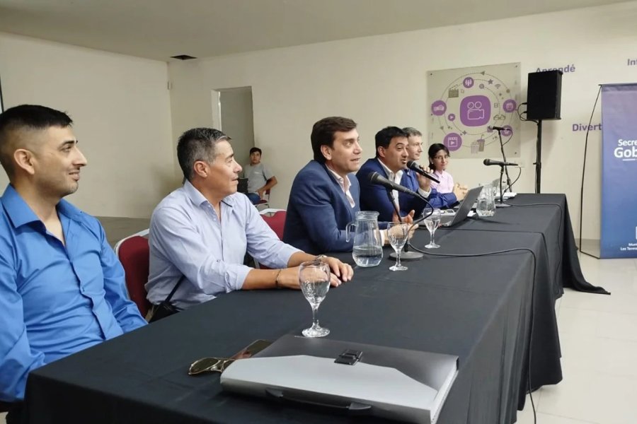 Presentaron el Plan de Ordenamiento Urbano y el Sistema EMA en Las Termas