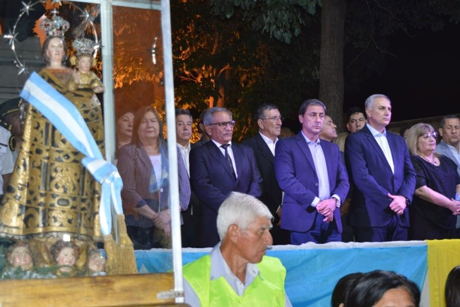 Con la presencia del vicegobernador, se celebró el Día de la Virgen de Loreto