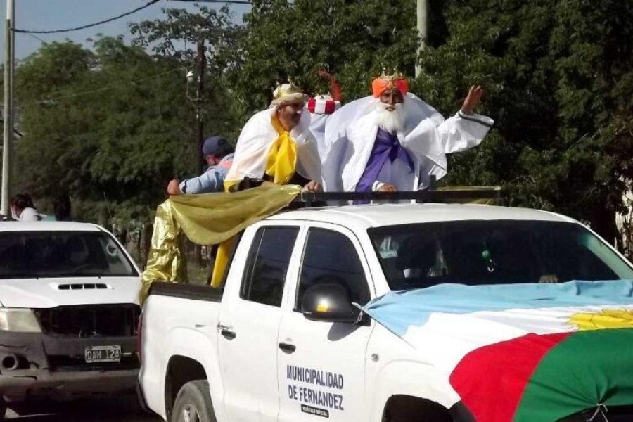 Los Reyes Magos visitarán a niños de parajes de Fernández