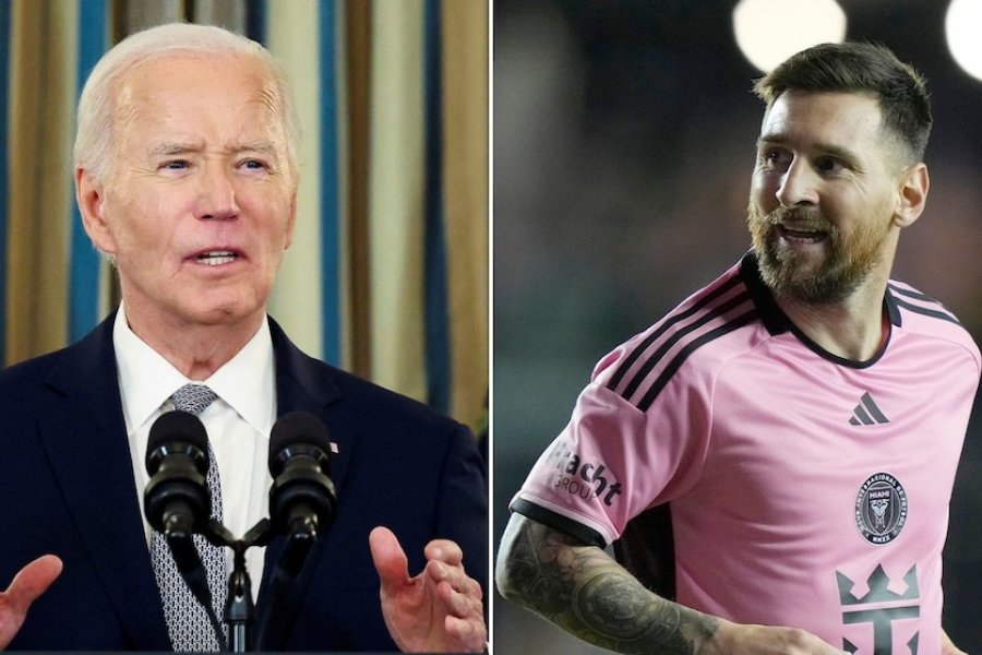 Messi recibirá la Medalla Presidencial de la Libertad del presidente Joe Biden