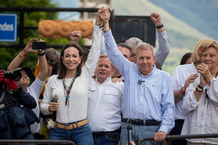 González Urrutia exigió la liberación de María Corina Machado y advirtió: “No jueguen con fuego”