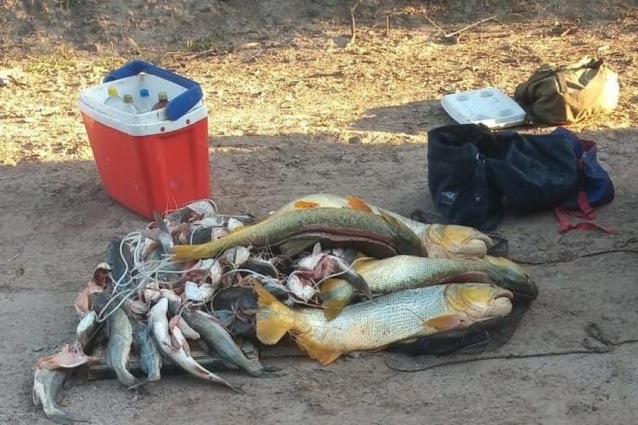 Intensos controles para hacer cumplir la veda de pesca en Santiago