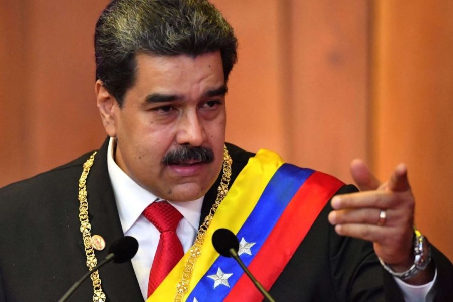 Maduro, en su discurso, cargó contra Milei y lo tildó de «nazi» y «sádico social»