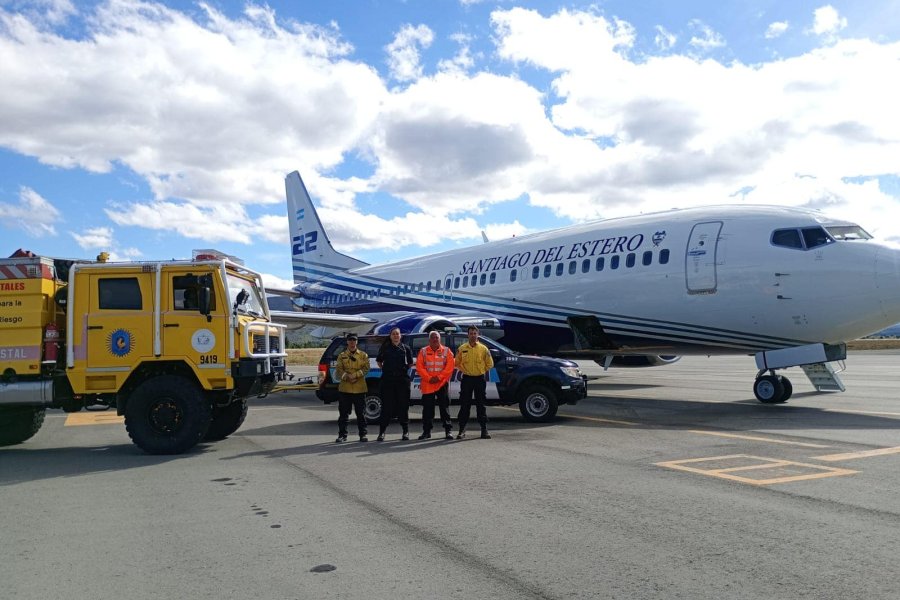 Medios de varias provincias destacaron la labor del avión hidrante de Santiago