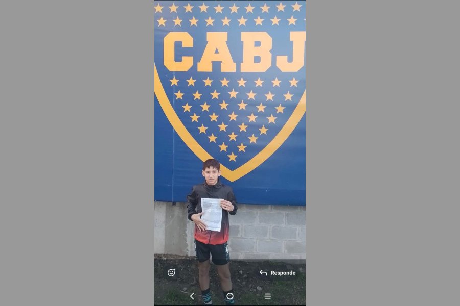 Quimili celebra el primer fichaje de uno de sus niños para las Inferiores de Boca