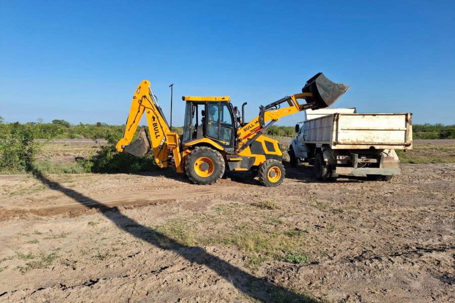 Vialidad de la Provincia llevó a cabo trabajos en el departamento San Martín