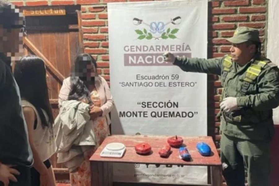 Detuvieron a una embarazada trasladaba 2 kilos de cocaína en la entrepierna