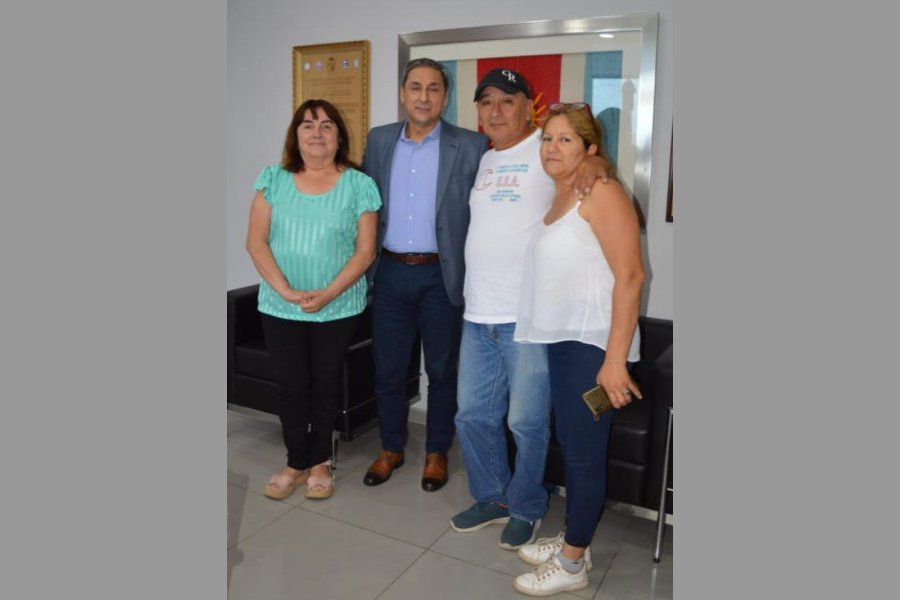 El vicegobernador recibió a integrantes de la asociación Unión, Fuerza y Trabajo