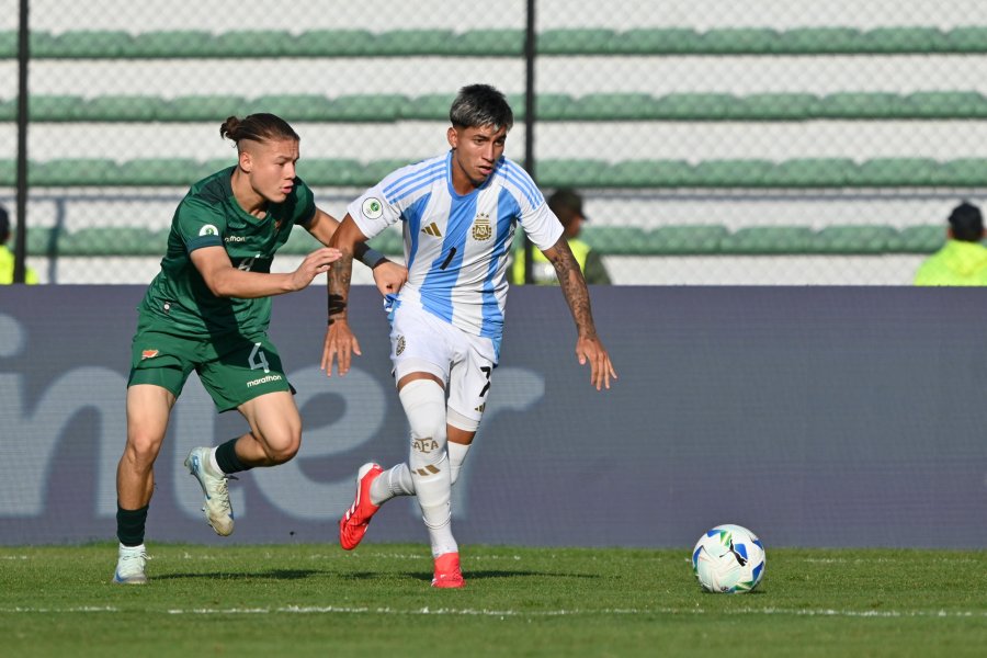 Argentina Sub 20 venció a Bolivia y quedó muy cerca del Hexagonal Final