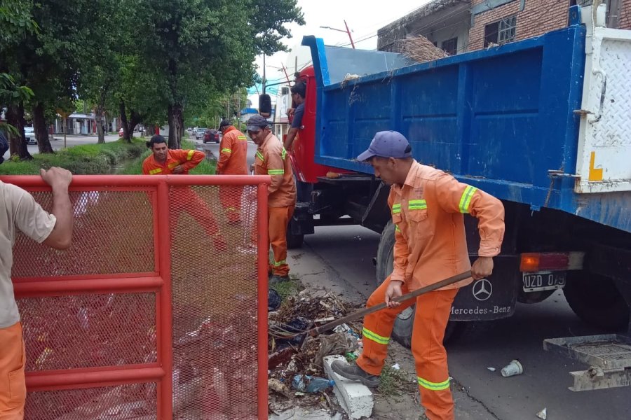 La ciudad Capital recibió una alta precipitación de 72 milímetros en 3 horas y media