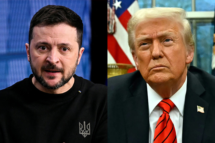 Tump llamó «dictador» a Zelenski y lo arrincona al acercarse a Rusia