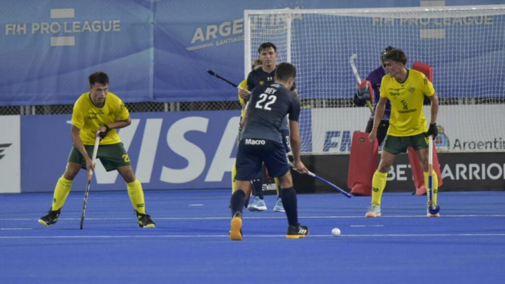 Arrancó la segunda jornada de la FIH Pro League con el partido entre Los Leones y Australia