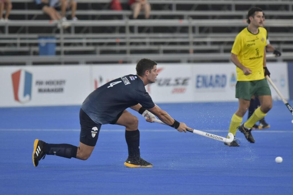 Victoria de Los Leones ante Australia en la FIH Pro League de Hockey