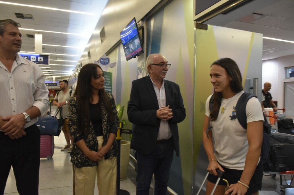 Las Leonas llegaron a Santiago para participar de una nueva fecha del FIH Pro Legue