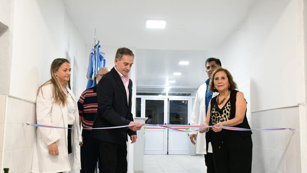 Habilitan obras de remodelación y refacción en el Hospital Gumersindo Sayago