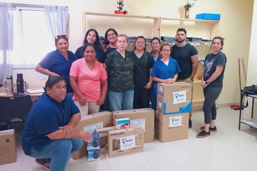 Pampa de los Guanacos: El hospital distrital recibió equipamiento