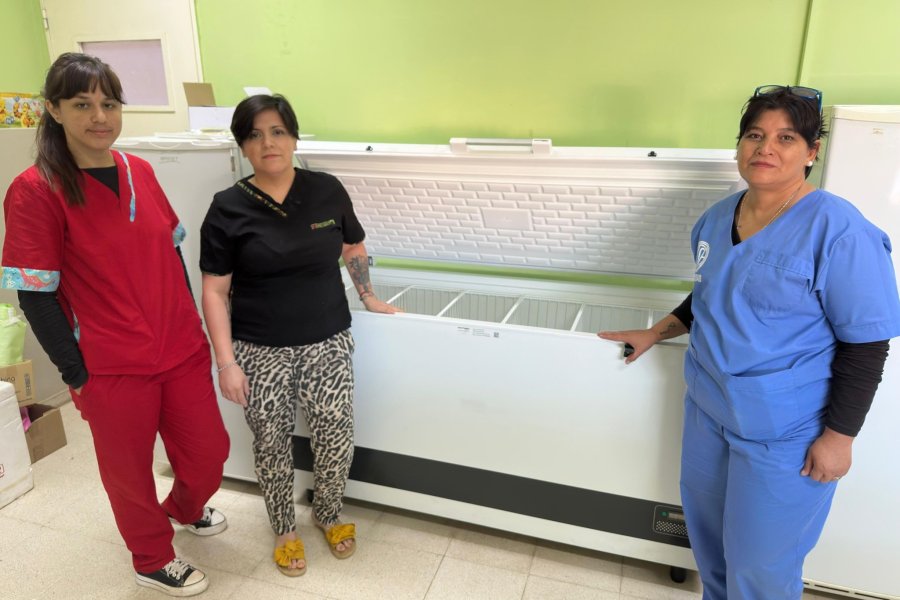 El Hospital Zonal de Frías recibió un freezer para conservar vacunas