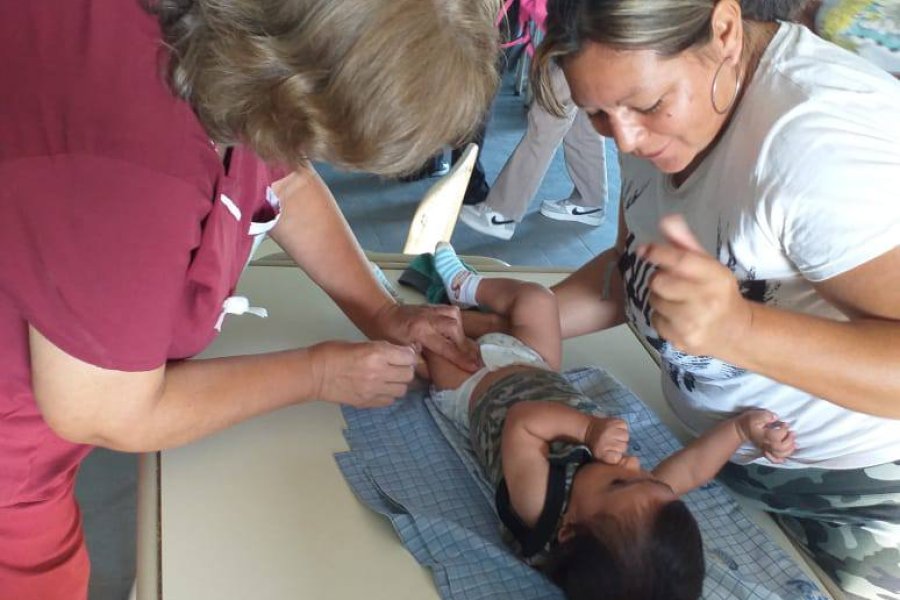 Añatuya: Se efectuó un gran operativo sanitario para vecinos de Lote 47