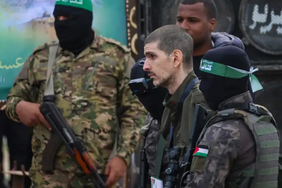 Hamas liberó a otros tres rehenes israelíes en Gaza