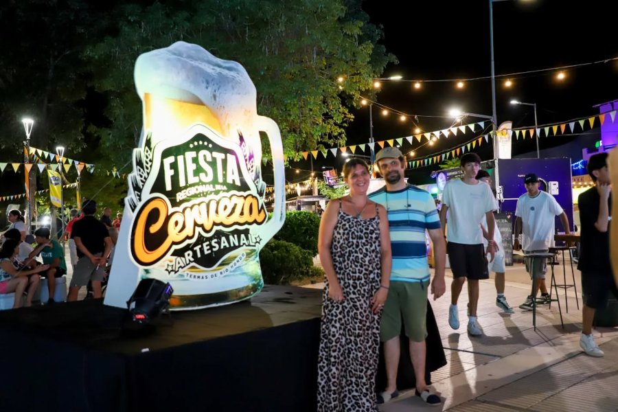 Termas: Exitosa convocatoria en la primera jornada de la Fiesta de la Cerveza