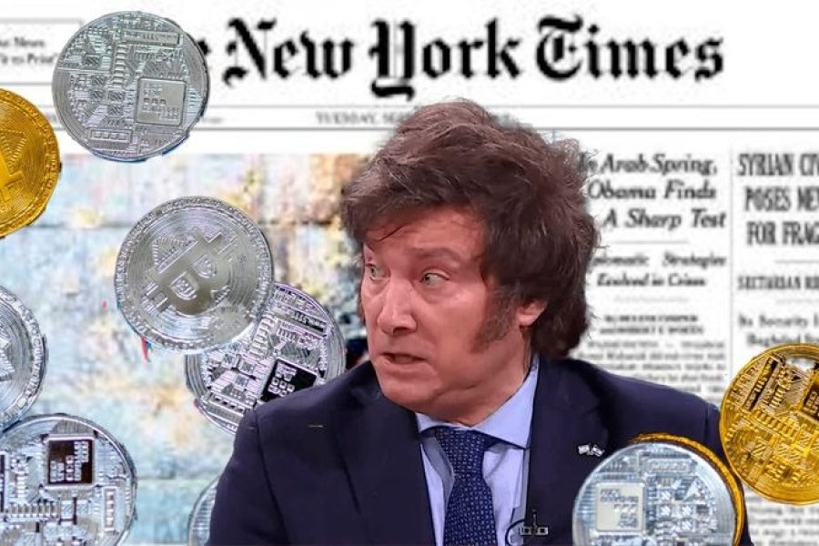 The New York Times reveló que empresarios recibieron pedidos de dinero para ver a Javier Milei