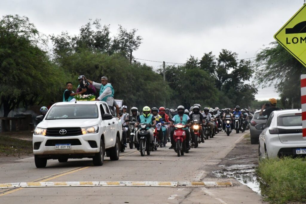 Emotiva demostración de Fe en la 4° Peregrinación en motos al Santuario de Mama Antula