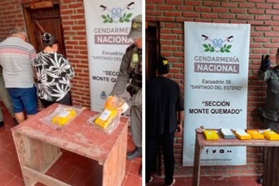 Copo: Secuestran más de 7 kilos de cocaína en un auto y pegados al cuerpo de una mujer