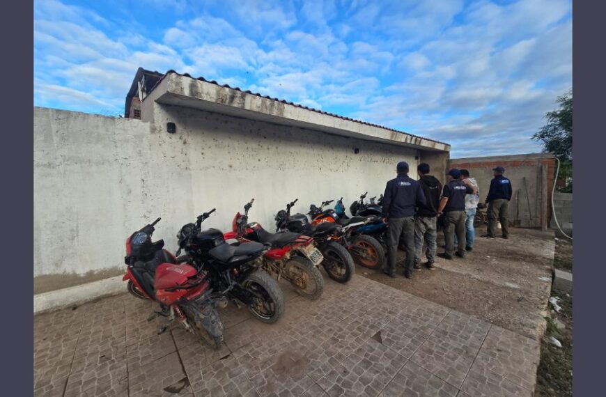 Desbarataron red que traficaba motos desde Buenos Aires: Secuestraron 14 rodados