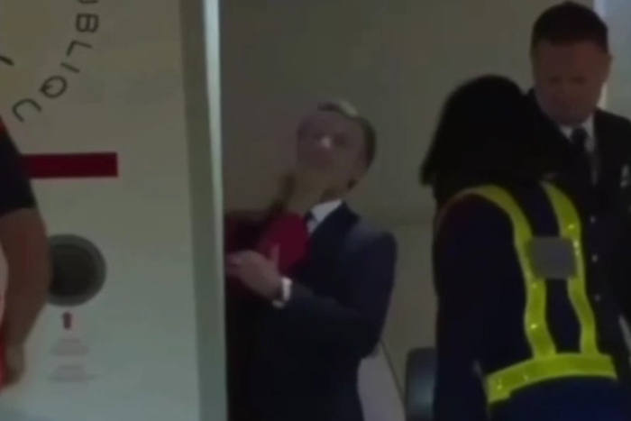 Escándalo en Francia por el video de un cachetazo de Brigitte a Emmanuel Macron