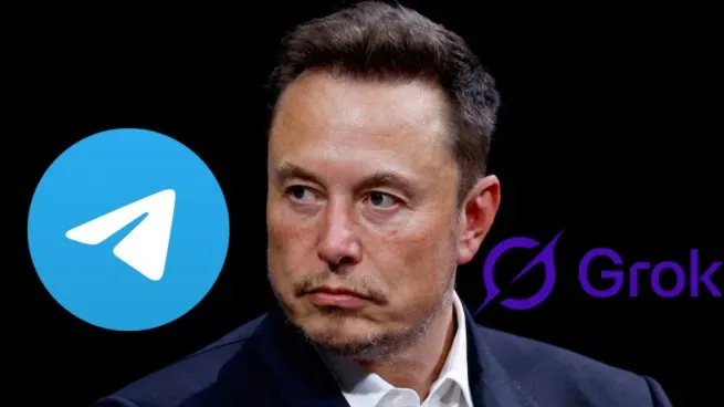 Telegram y Elon Musk sellaron una alianza por u$s300 millones para incorporar Grok IA a más de mil millones de usuarios