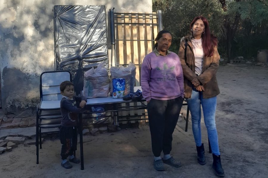 La Municipalidad de Forres entregó asistencia directa a familias vulnerables