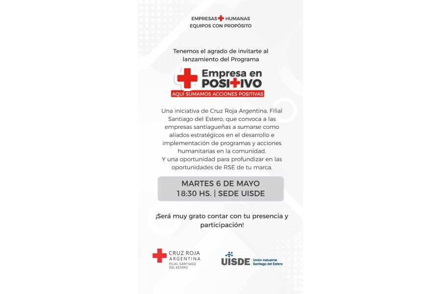 UISDE y Cruz Roja impulsan una jornada sobre Responsabilidad Social Empresaria