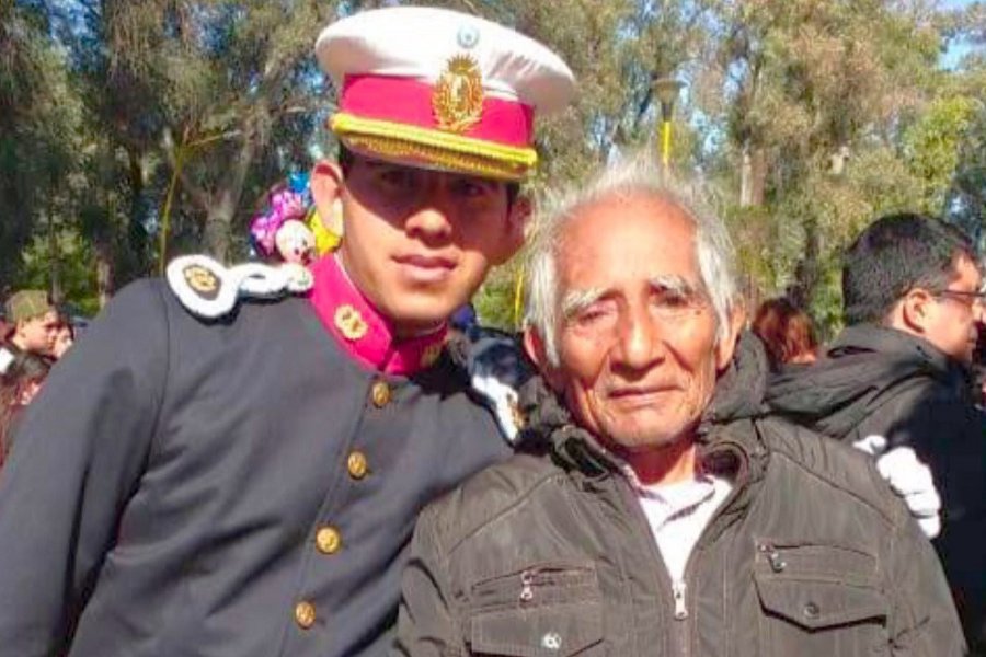 Los restos del teniente Olivera son velados en su pueblo natal