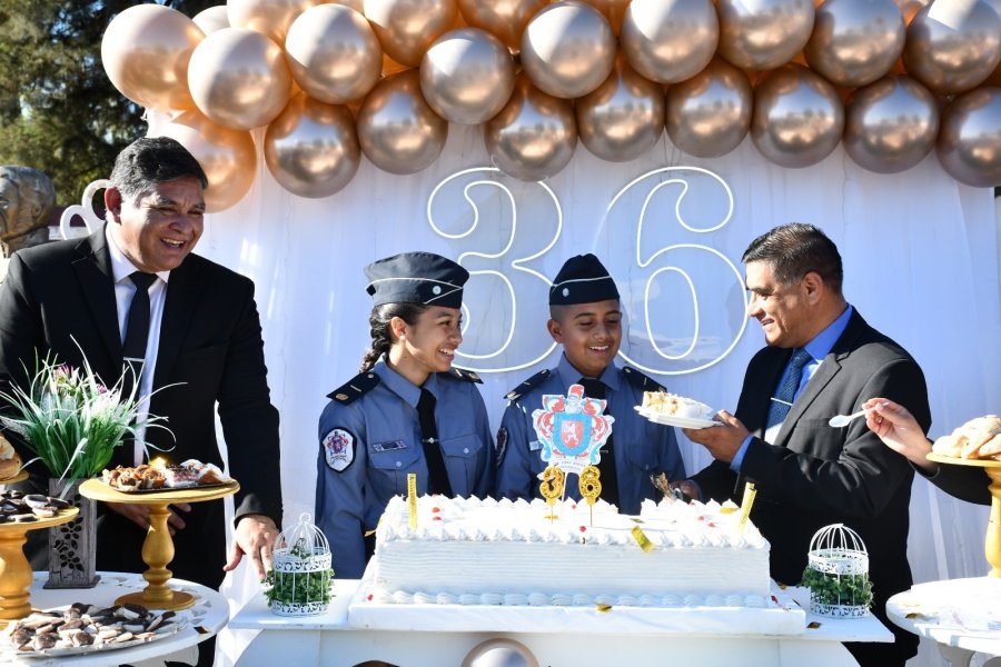 El Liceo Policial celebró con emoción su 36º aniversario
