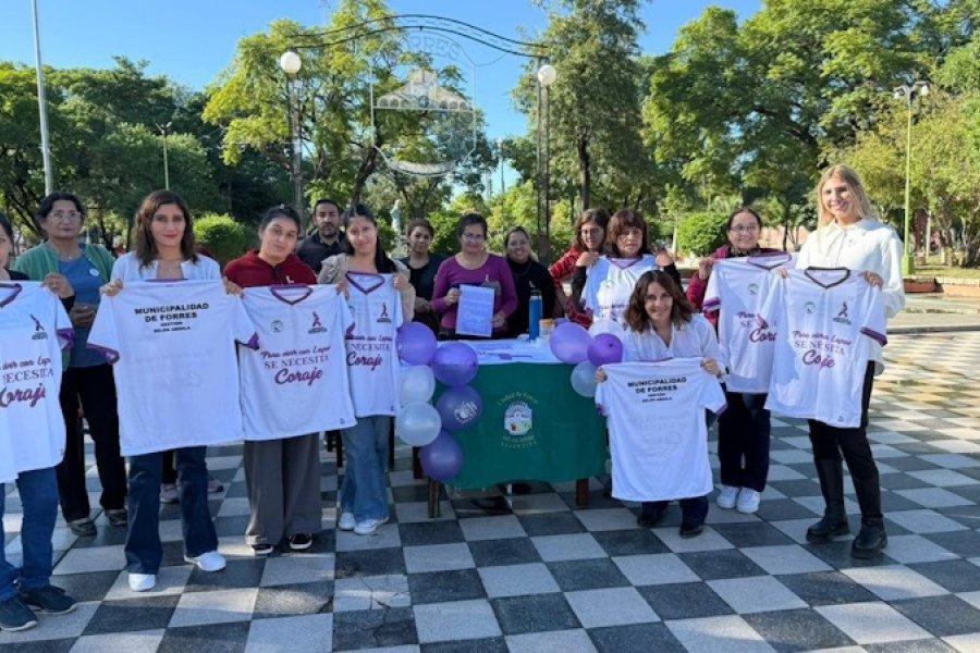 La Municipalidad de Forres conmemoró el Día Mundial del Lupus