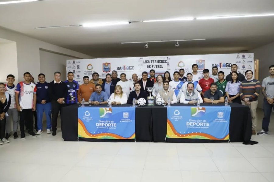 Se presentó la Copa Termas «Arq. Miguel Gody Mukdise» 2025
