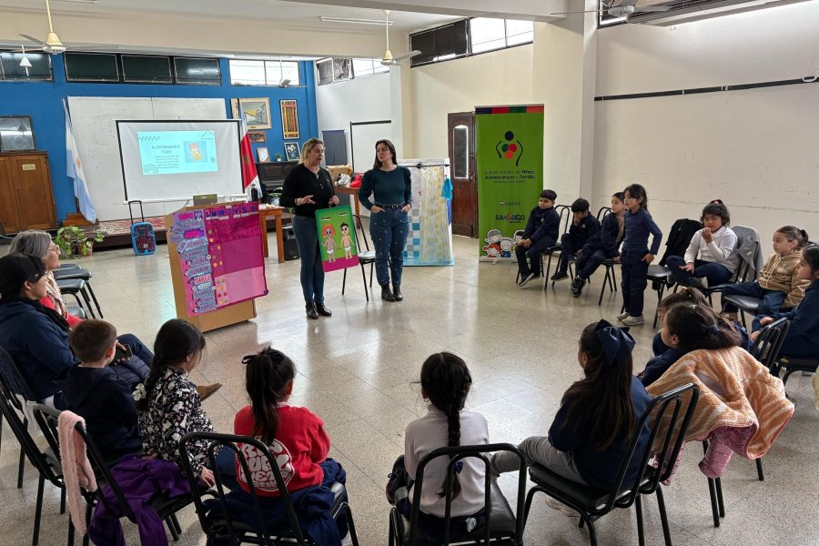 Brindaron un taller sobre higiene corporal y reforzaron hábitos saludables