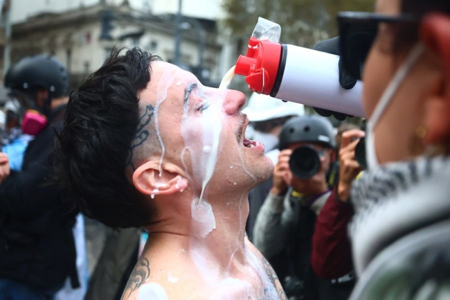 Jubilados vuelven a ser víctimas de la represión policial