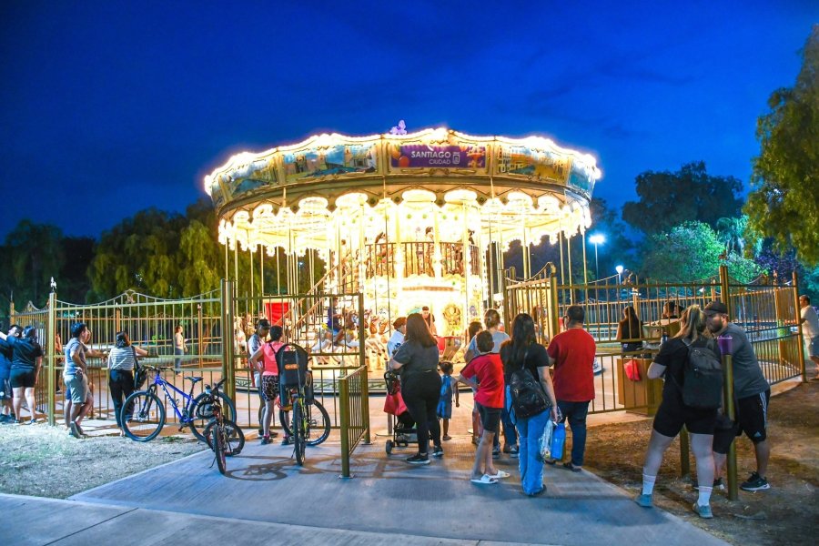 Modificaron los horarios de uso del carrusel del Parque de los Niños