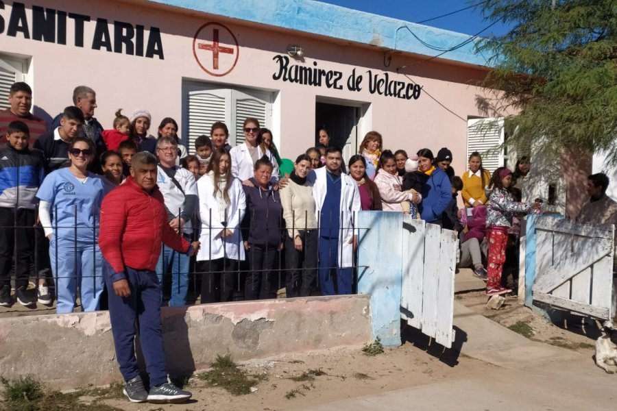 Sumampa: Llevaron a cabo un operativo sanitario en Ramírez de Velazco