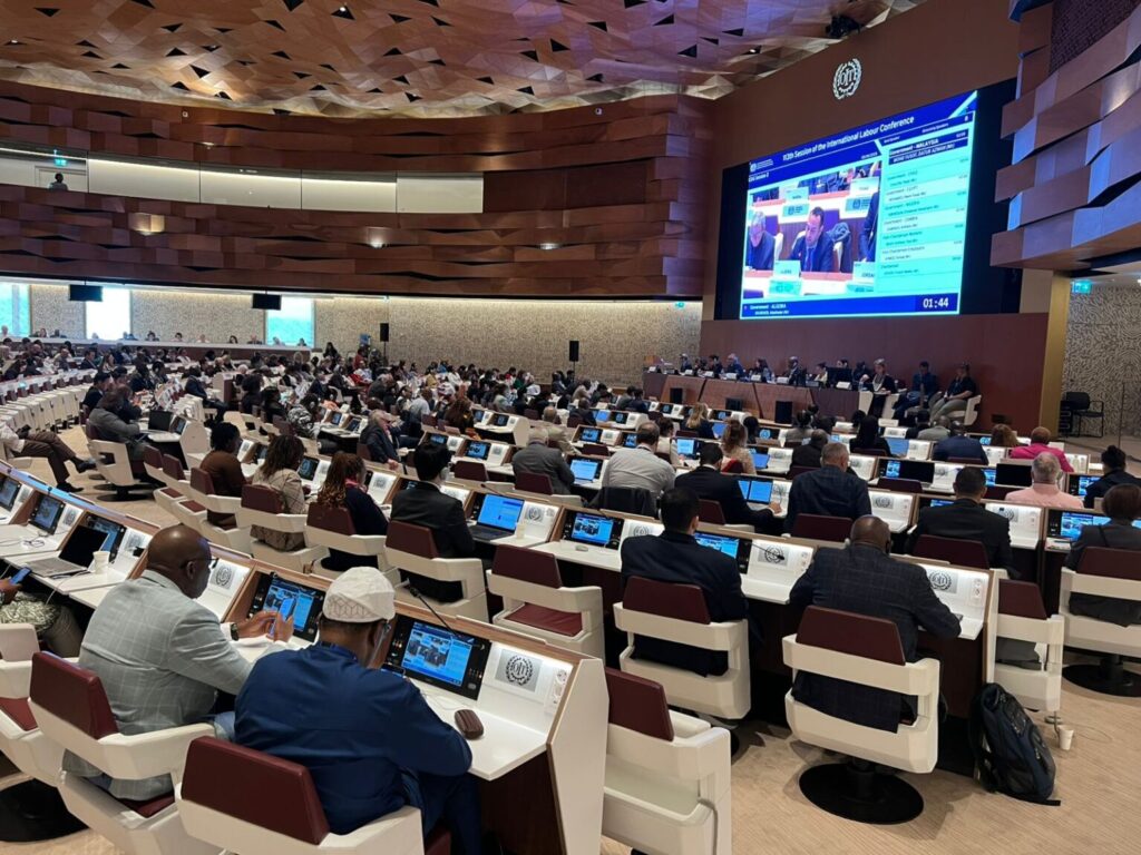 Conferencia de la OIT 2025: Avanza en la CIT la Comisión de Transición hacia la Formalidad