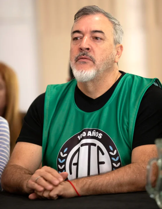 Tras la movilización en defensa de CFK, Aguiar propone avanzar en una “central única” de trabajadores