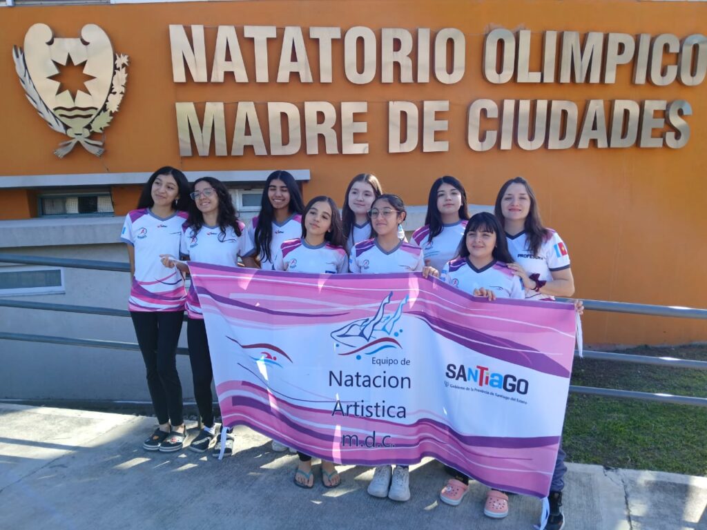Delegación santiagueña dirá presente en el Campeonato República de Natación Artística 2025
