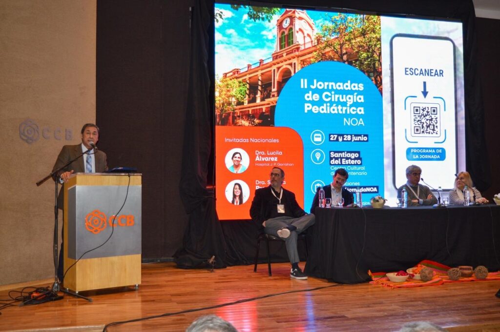 El Vicegobernador asistió a la apertura de las II Jornadas de Cirugía Pediátrica