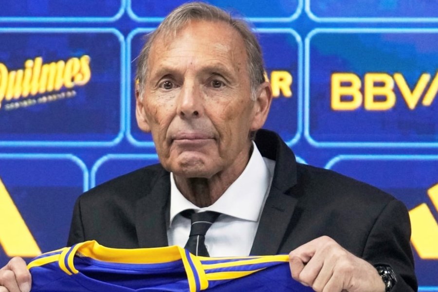 Miguel Ángel Russo fue presentado en Boca como nuevo DT
