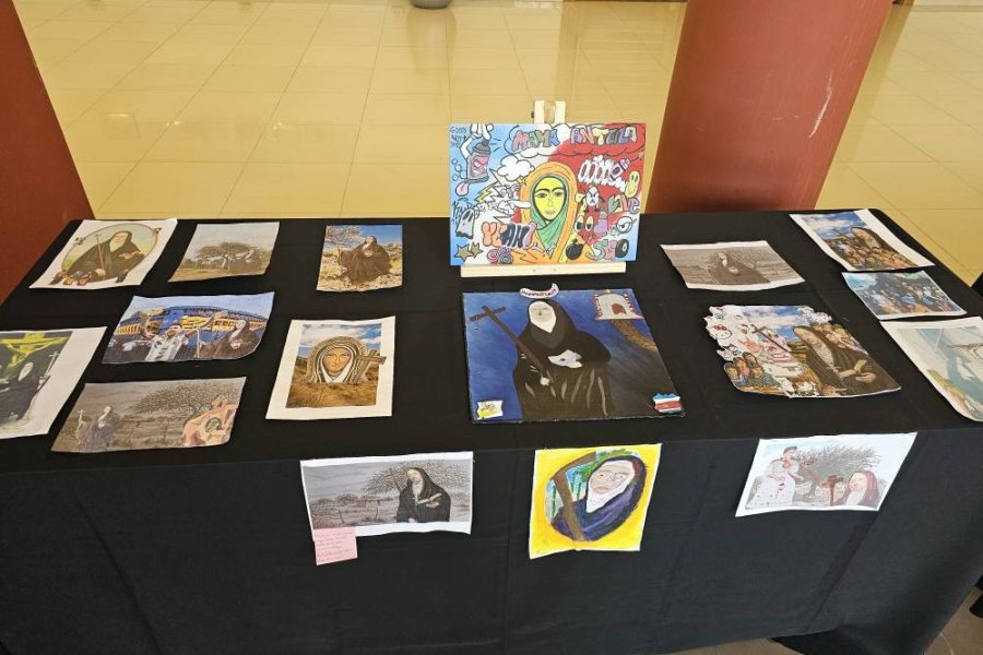 Muestra artística en el Centro Cultural General San Martín
